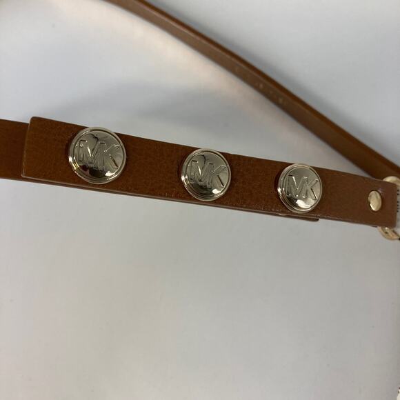 MICHAEL KORS, SMALL CREAM, BROWN FANNY PACK - Picture 5 of 7